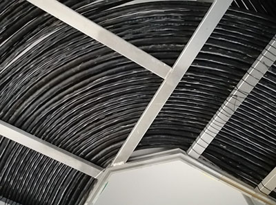 北城新區供暖機組（二期）擴建項目部電纜敷設